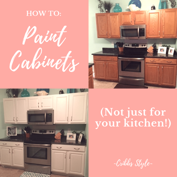 How to Paint (Not Just For Your Kitchen) Cribbs Style