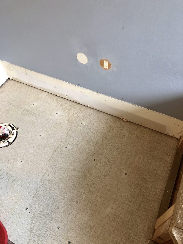 One Room Challenge - Master Bathroom Progress - Cribbs Style