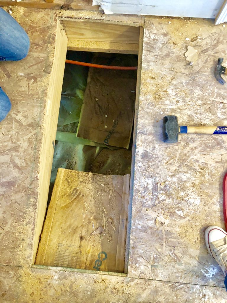 One Room Challenge - Master Bathroom Progress - Cribbs Style
