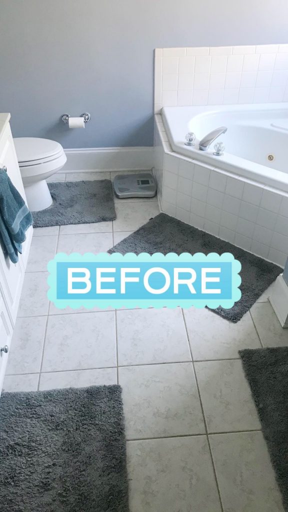 One Room Challenge- Master Bathroom Demo - Cribbs Style