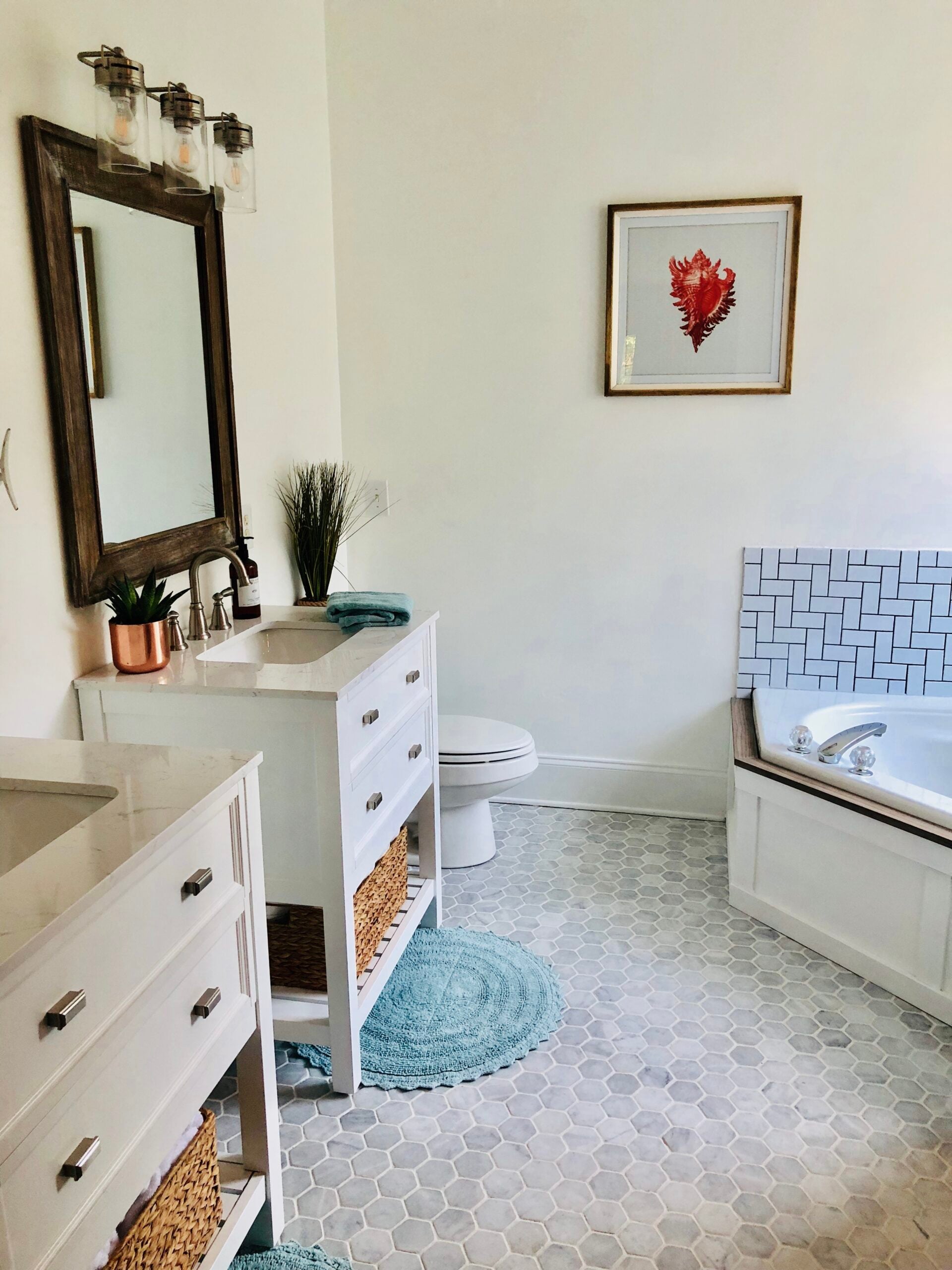One Room Challenge - Master Bathroom Reveal - Cribbs Style
