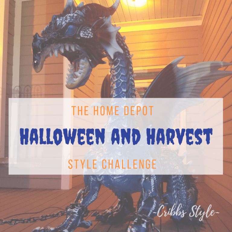 The Home Depot Halloween and Harvest Style Challenge- Creating a Scary Front Porch