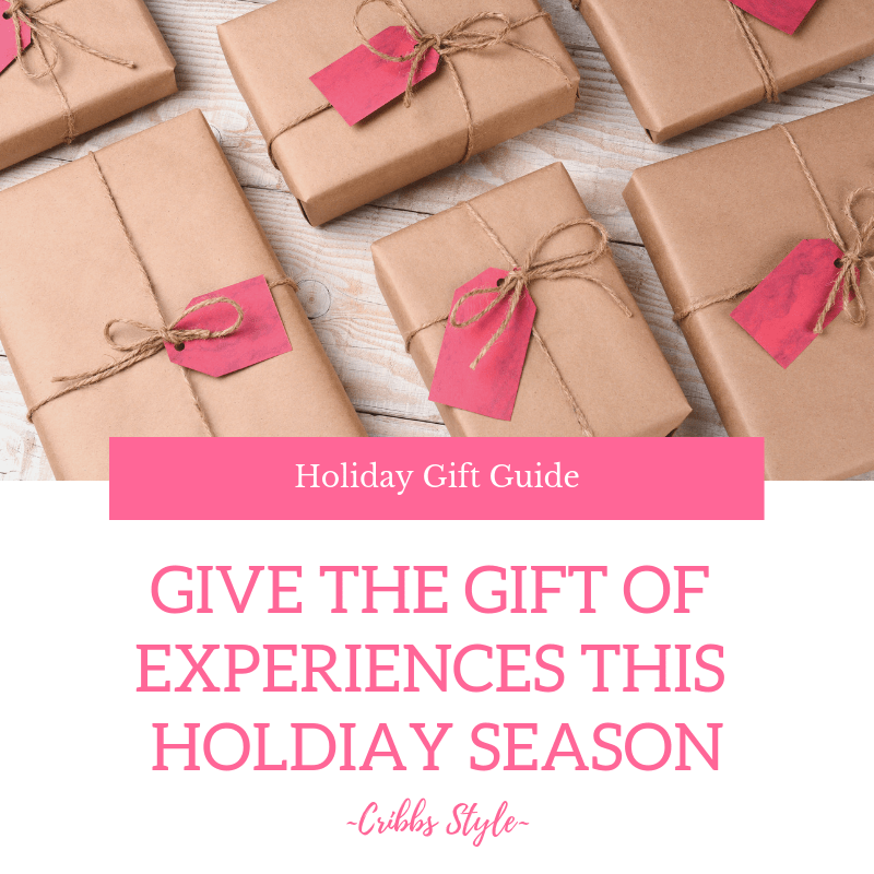 Gift of experiences for the whole family this holiday Cribbs Style
