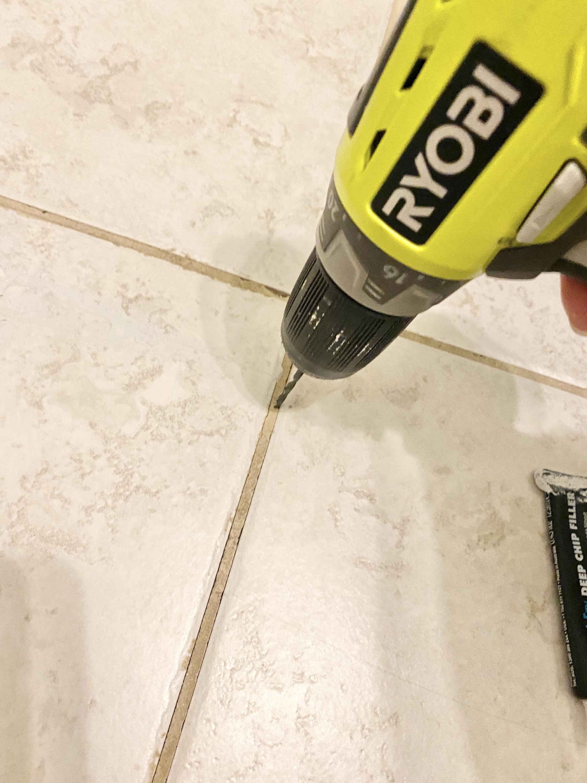 How to fix a cracked tile. Cribbs Style