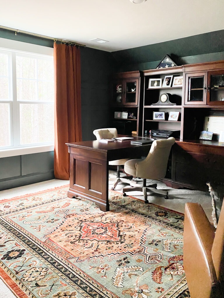How I created my cozy vintage inspired home office